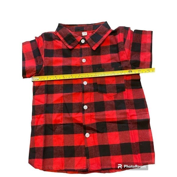 Buffalo plaid‎ shirt for kids - Picture 3 of 5